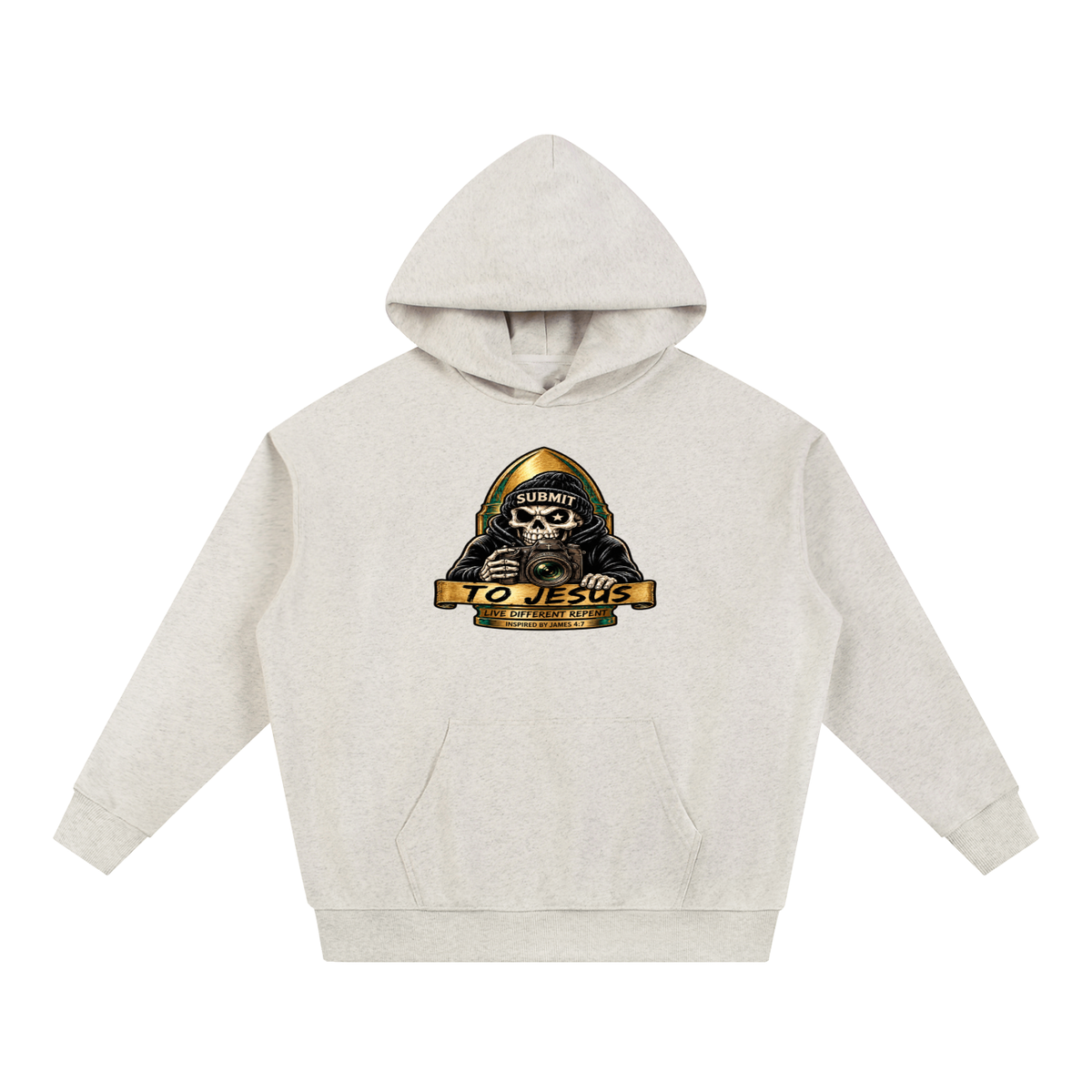 SUBMIT TO JESUS LIVE DIFFERENT REPENT INSPIRED BY JAMES 4:7 Hoodie