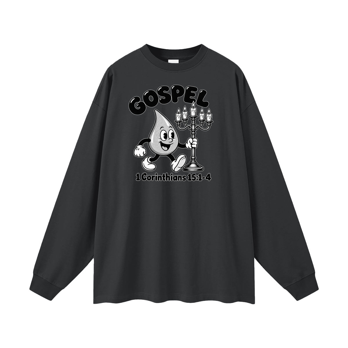 GOSPEL 1 Corinthians 15:1-4 Long Sleeve T-Shirt