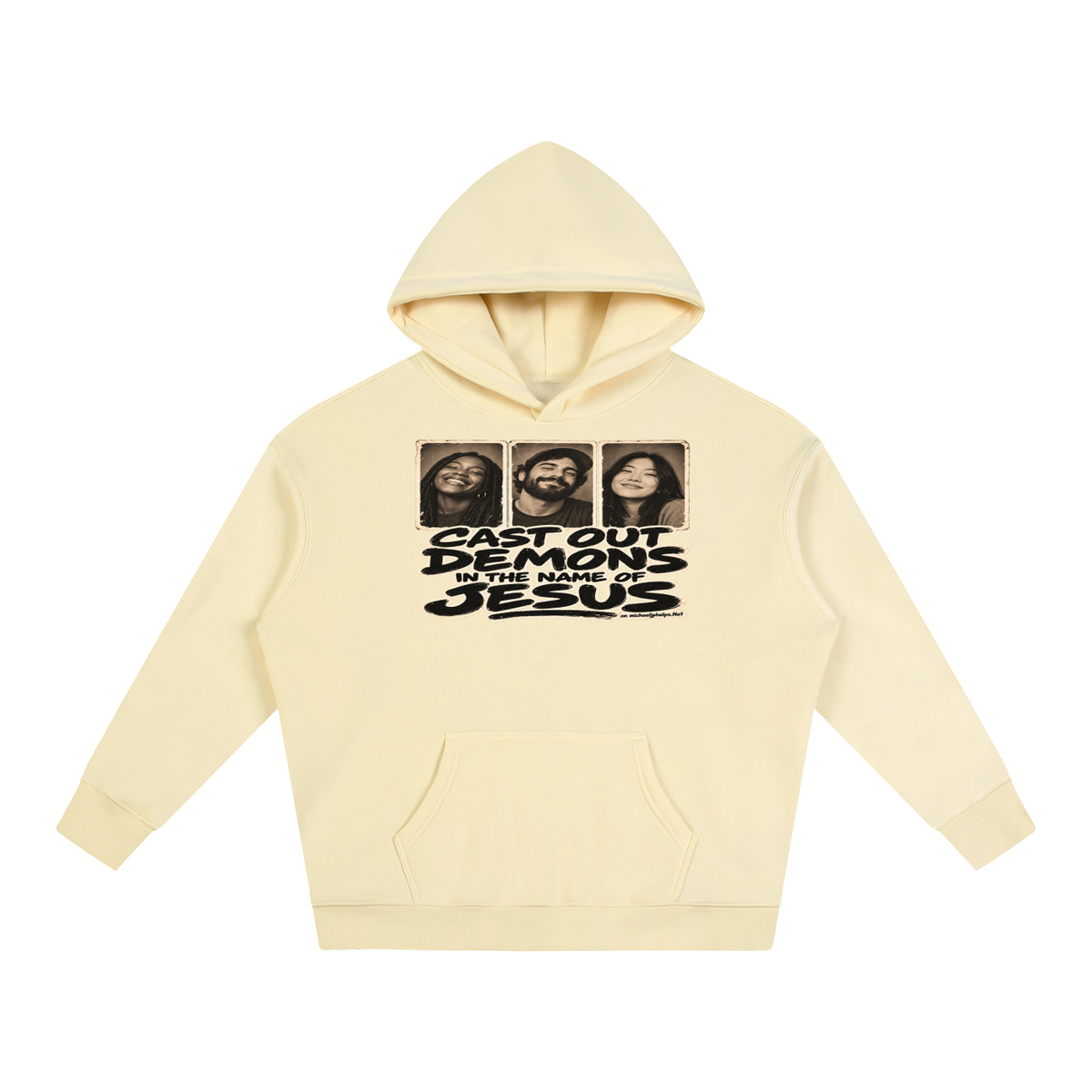 Cast out demons in the name of Jesus on Michaeljphelps.Net Hoodie