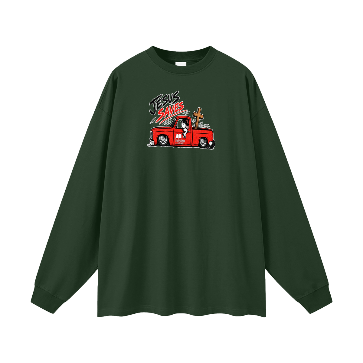 Oversized Unisex Long Sleeve T-Shirt