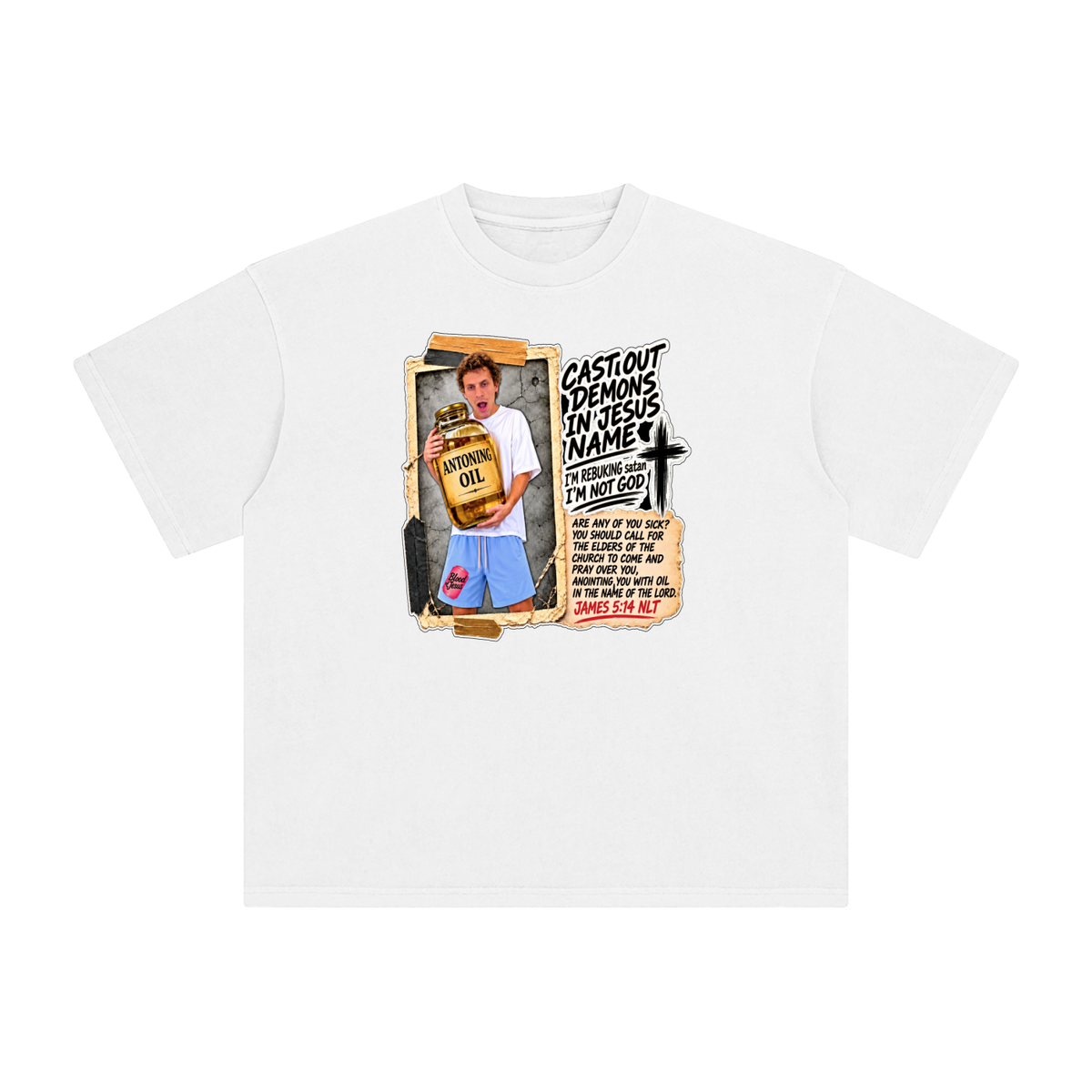 I'M REBUKING satan I'M NOT GOD T-Shirt