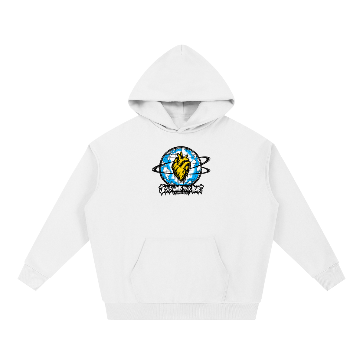JESUS WANTS YOUR HEART ( MATTHEW 16:25 ) Hoodie