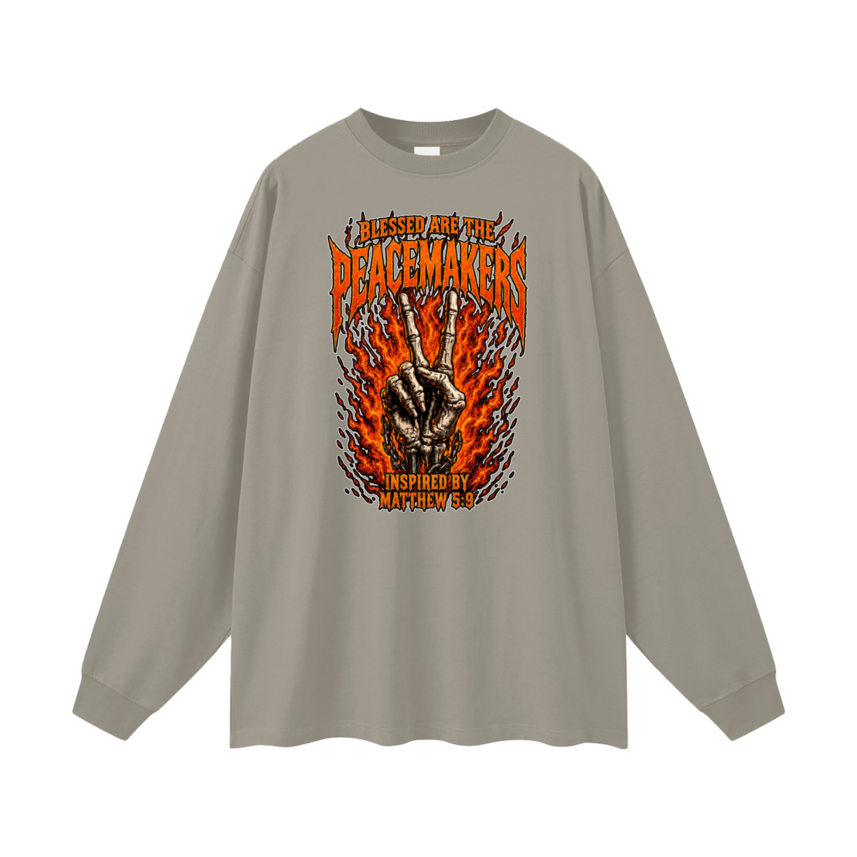 Oversized Unisex Long Sleeve T-Shirt