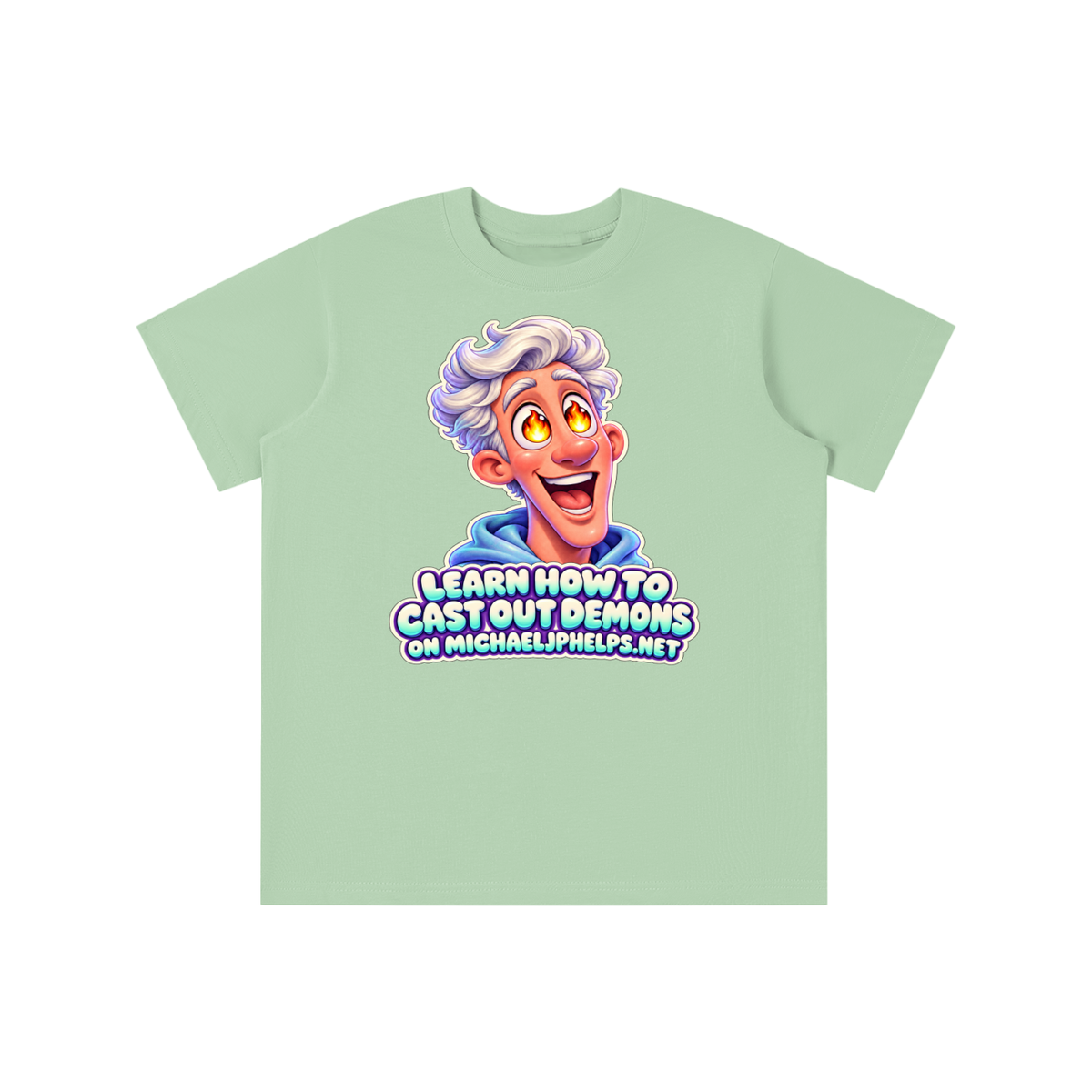 LEARN HOW TO CAST OUT DEMONS ON MICHAELJPHELPS.NET youth T-shirt