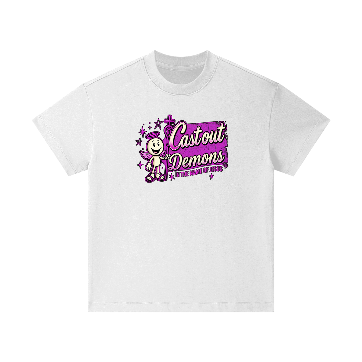 CAST OUT DEMONS IN THE NAME OF JESUS Kids T-Shirt