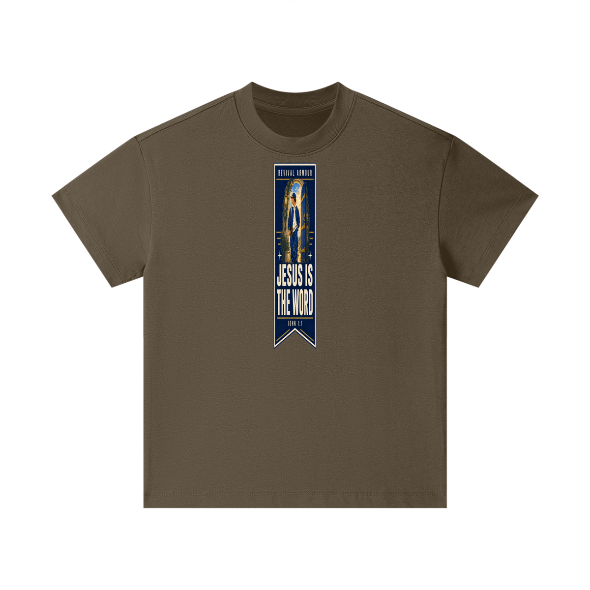 REVIVAL ARMOUR JESUS IS THE WORD _ JOHN 1:1 kids T-Shirt