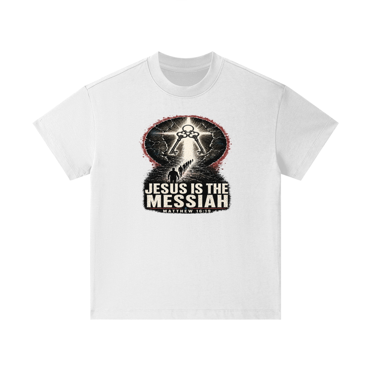 JESUS IS THE MESSIAH + MATTHEW 16:19 Kids T-Shirt