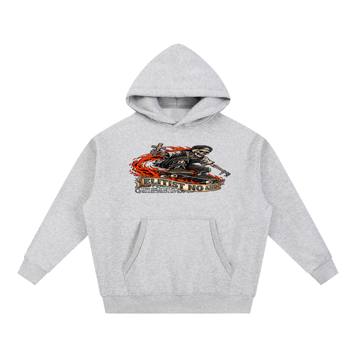 ELITIST NO AND LEARN HOW TO CAST OUT DMONS ON MICHAELJPHELPS.NET Hoodie