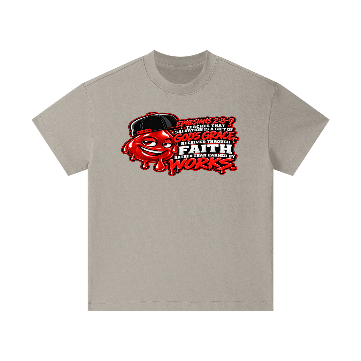 Ephesians 2:8-9 inspired Kids T-Shirt