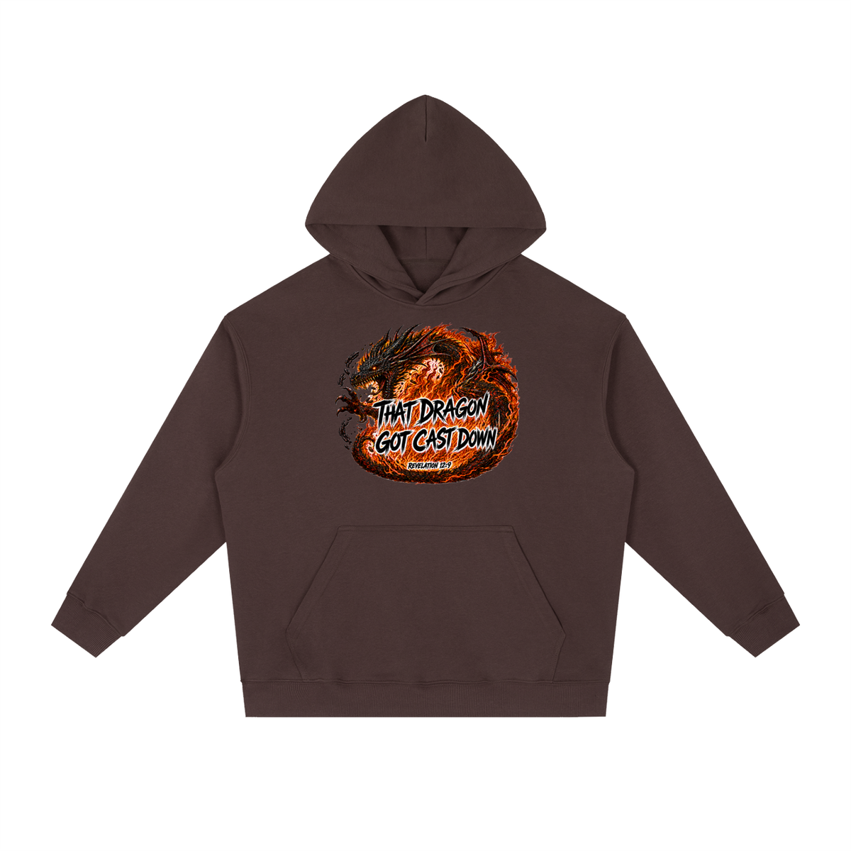 That dragon got cast down Hoodie
