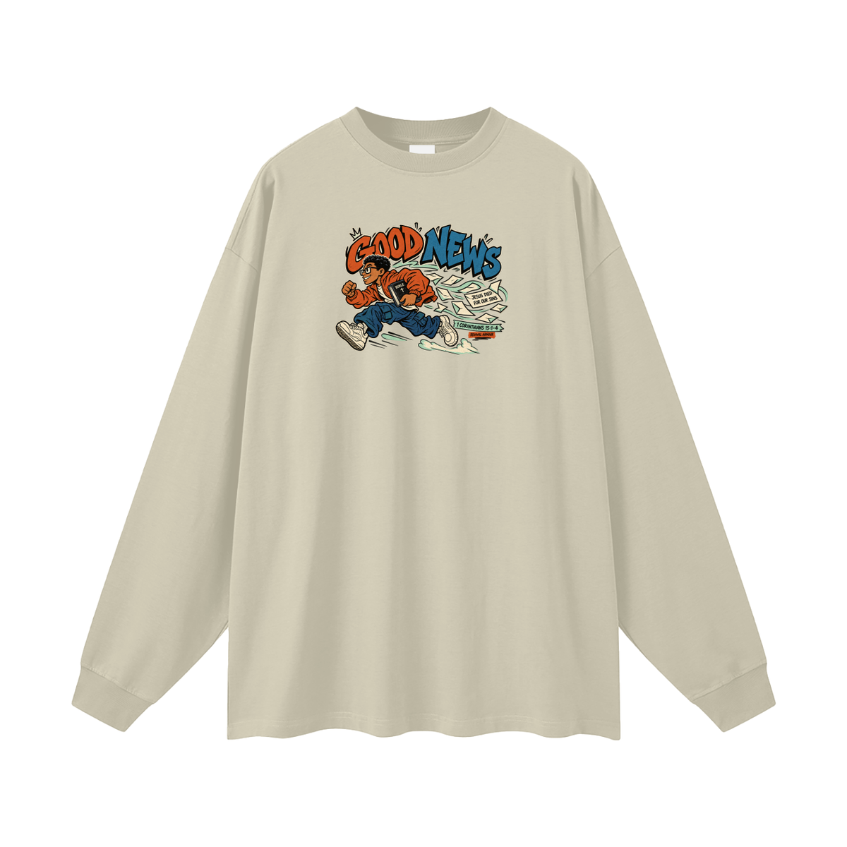 GOOD NEWS Long Sleeve T-Shirt