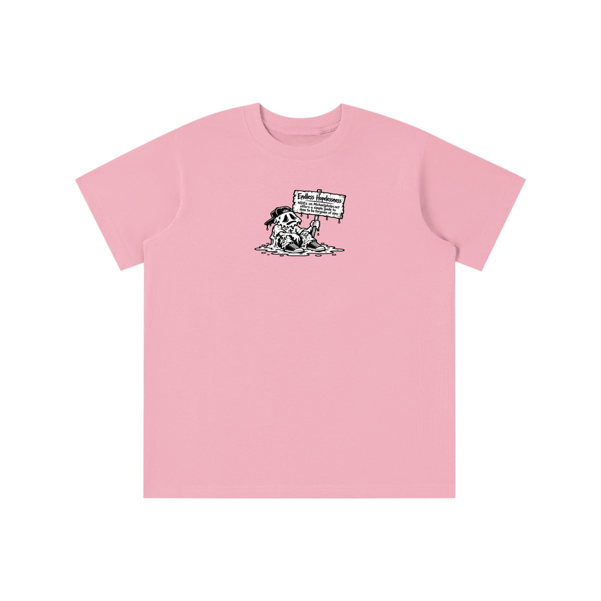 ENDLESS HOPELESSNESS NDEs on michaeljphelps.net offers a simple guide to How to be forgiven of sins youth T-shirt