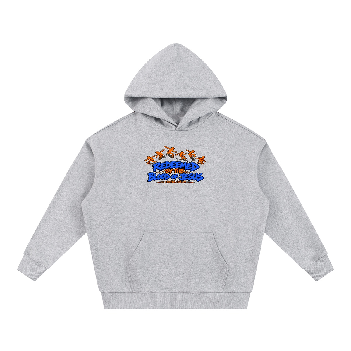 REDEEMED BY THE BLOOD OF JESUS - 1 PETER 1:18-19 - Hoodie