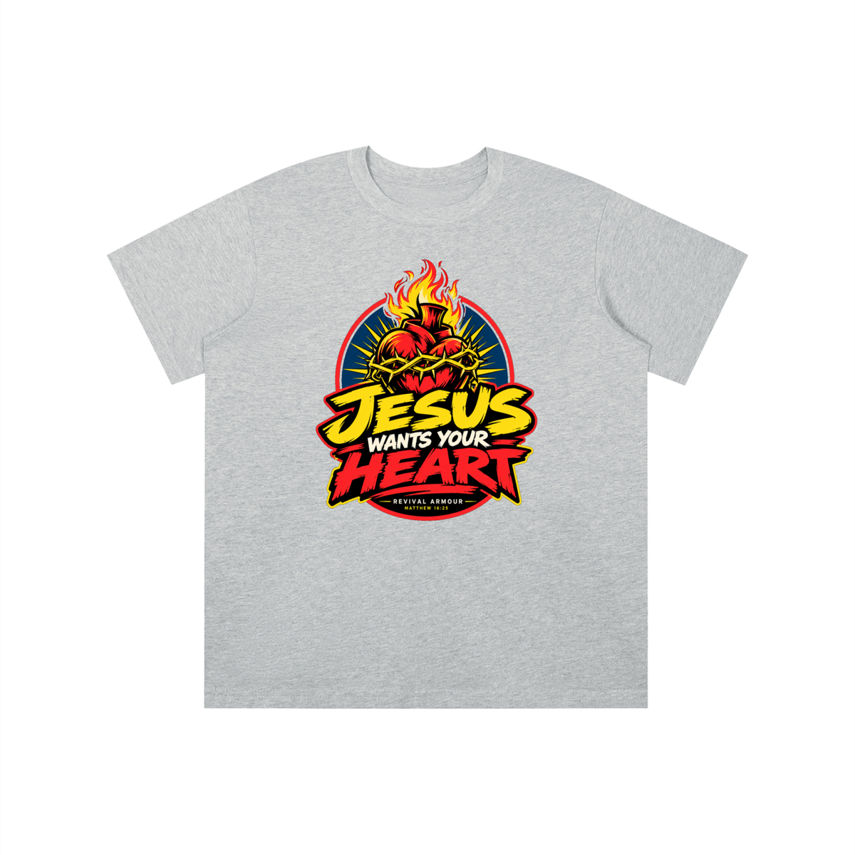 JESUS WANTS YOUR HEART - REVIVAL ARMOUR - youth T-shirt