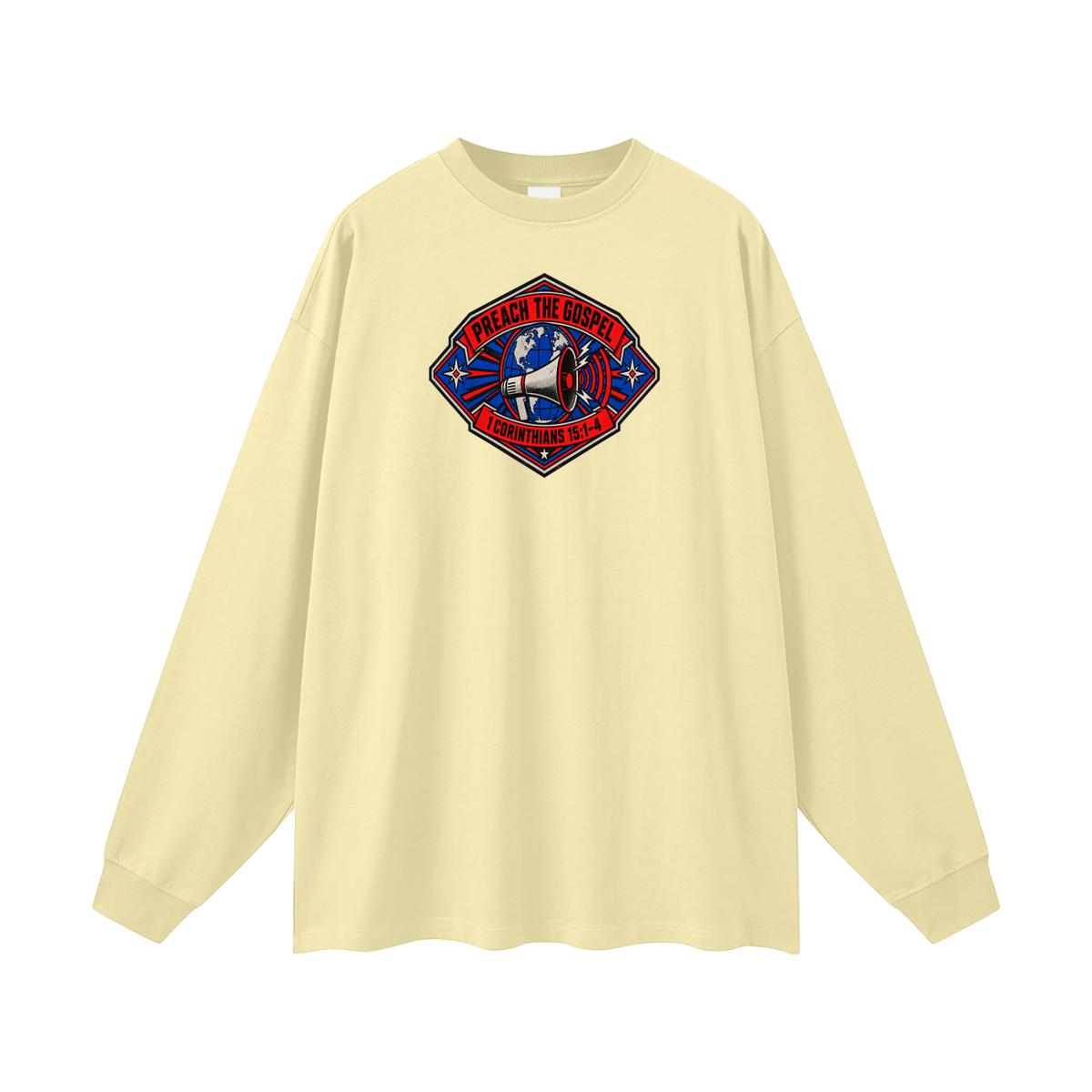 PREACH THE GOSPEL Long Sleeve T-Shirt
