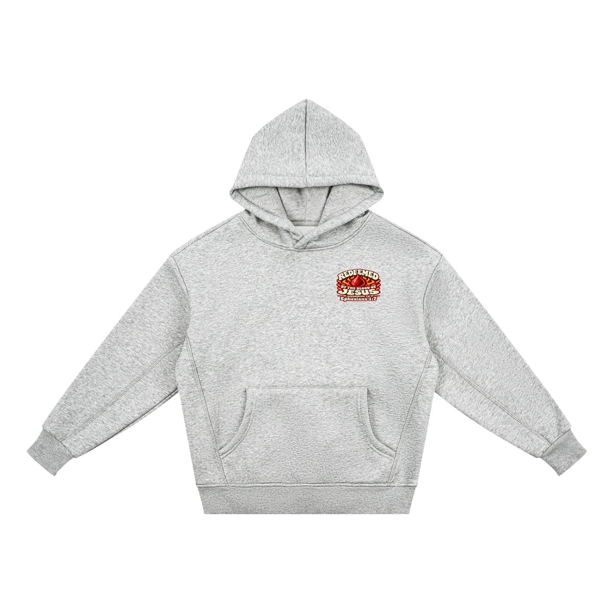REDEEMED BY THE BLOOD OF JESUS ACCORDING TO EPHESIANS 1:7 IF YOU DON'T REPENT YOU'LL BURN FOREVER ACCORDING TO MARK 9:43-48 youth Hoodie
