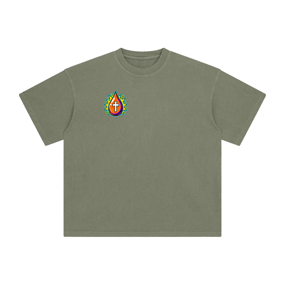 JESUS DIED ONCE BACKED UP BY Romans 6:9-10 T-Shirt