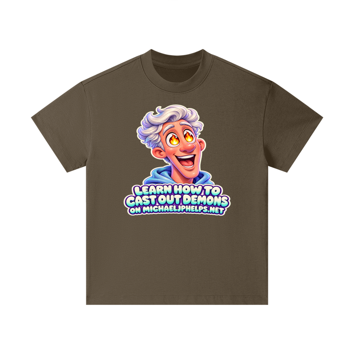 LEARN HOW TO CAST OUT DEMONS ON MICHAELJPHELPS.NET Kids T-Shirt