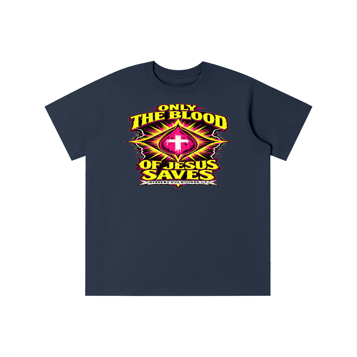 Only the Blood of Jesus saves youth T-shirt