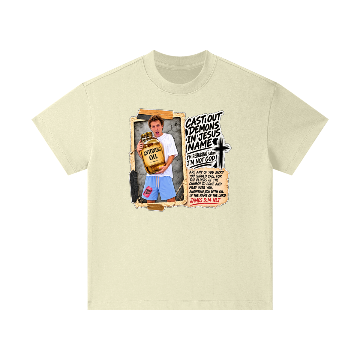 I'M REBUKING satan I'M NOT GOD Kids T-Shirt