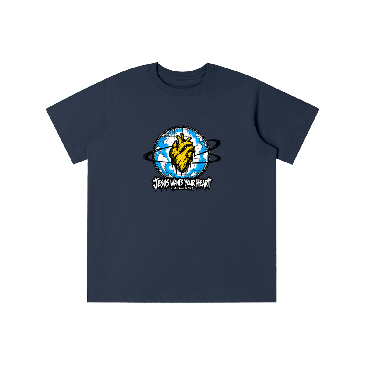 JESUS WANTS YOUR HEART ( MATTHEW 16:25 ) youth T-shirt