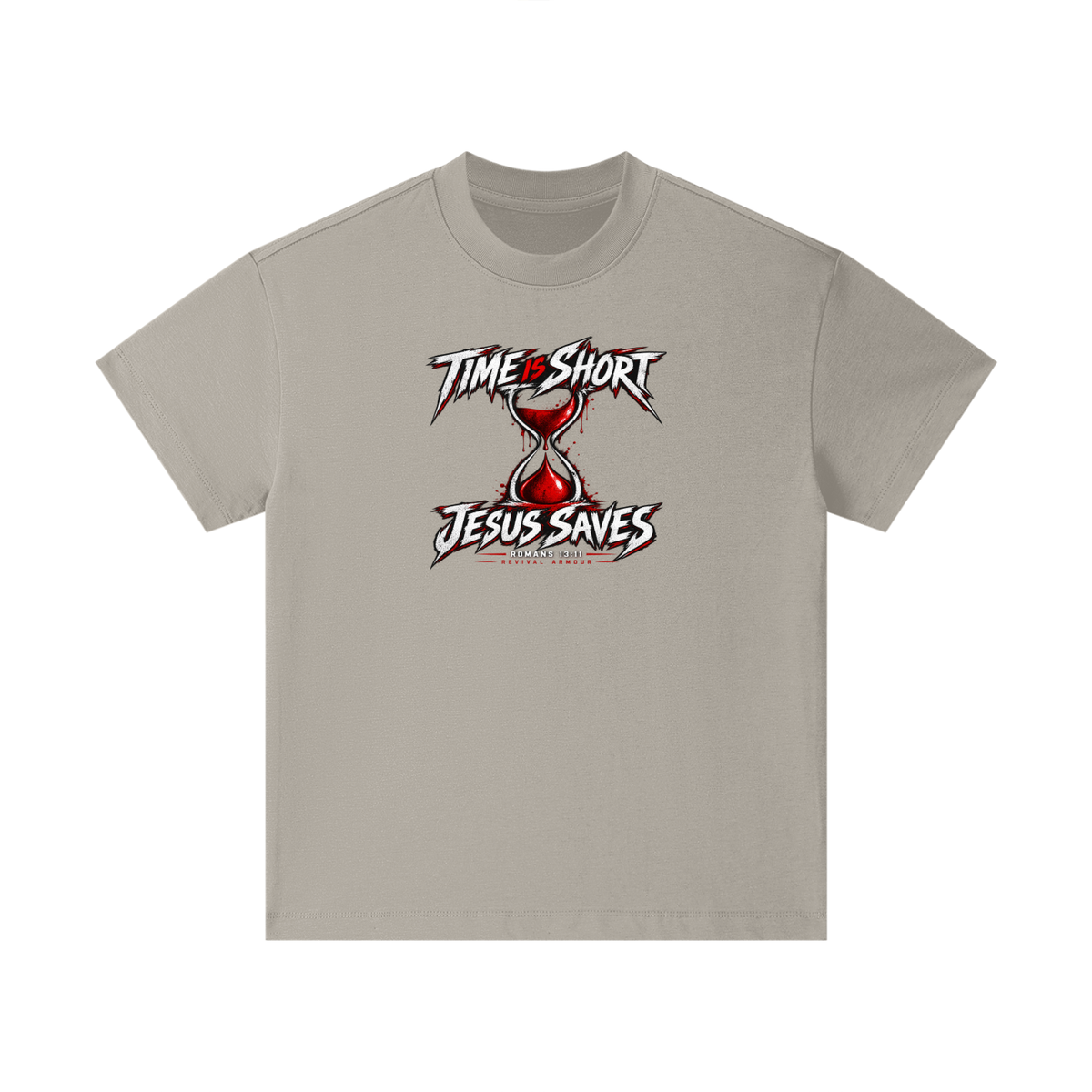 TIME IS SHORT JESUS SAVES ROMANS 13:11 REVIVAL ARMOUR Kids T-Shirt