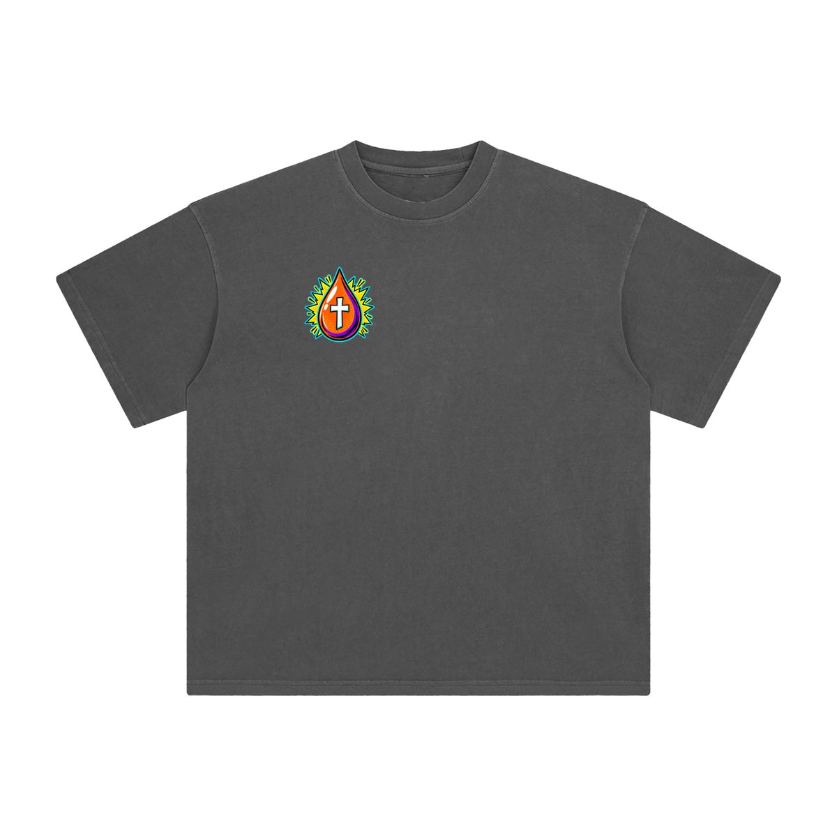 JESUS DIED ONCE BACKED UP BY Romans 6:9-10 T-Shirt