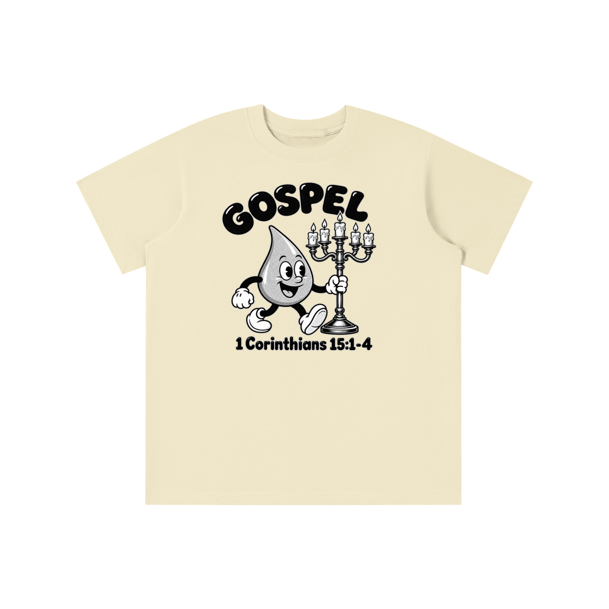 GOSPEL 1 Corinthians 15:1-4 youth T-shirt