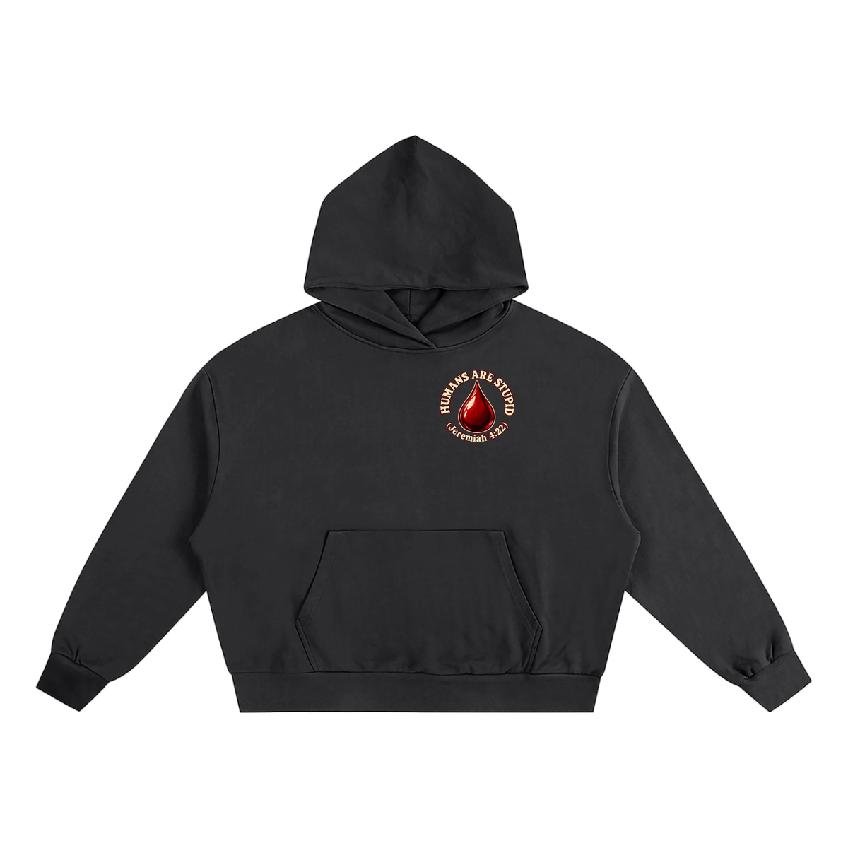 HUMANS ARE STUPID (Jeremiah 4:22) OUR WEAPONS ARE NOT CARNAL but mighty through God for the pulling down of strongholds SATAN IS MOST LIKELY A DISEMBODIED SPIRIT Hoodie