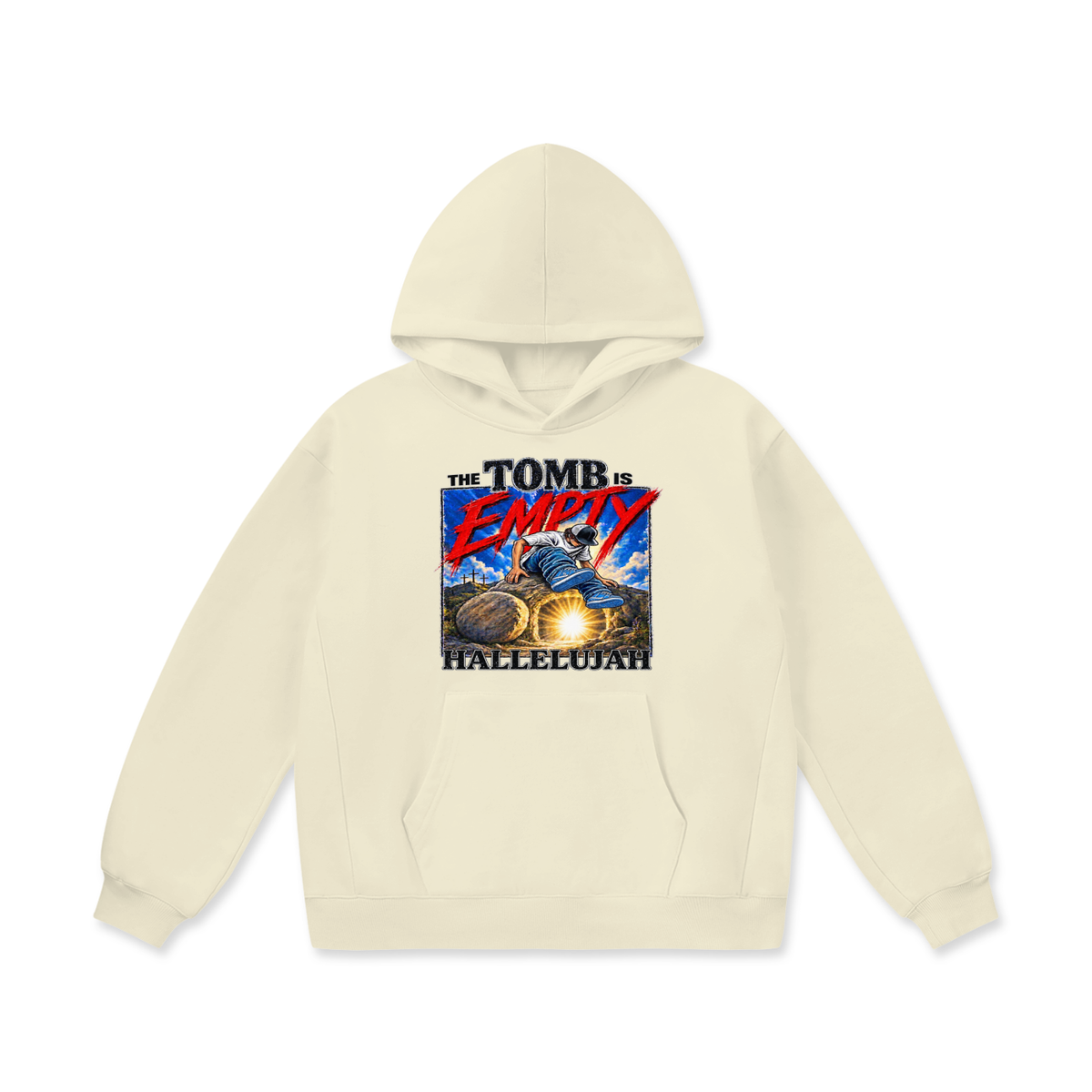 THE TOMB IS EMPTY HALLELUJAH Hoodie