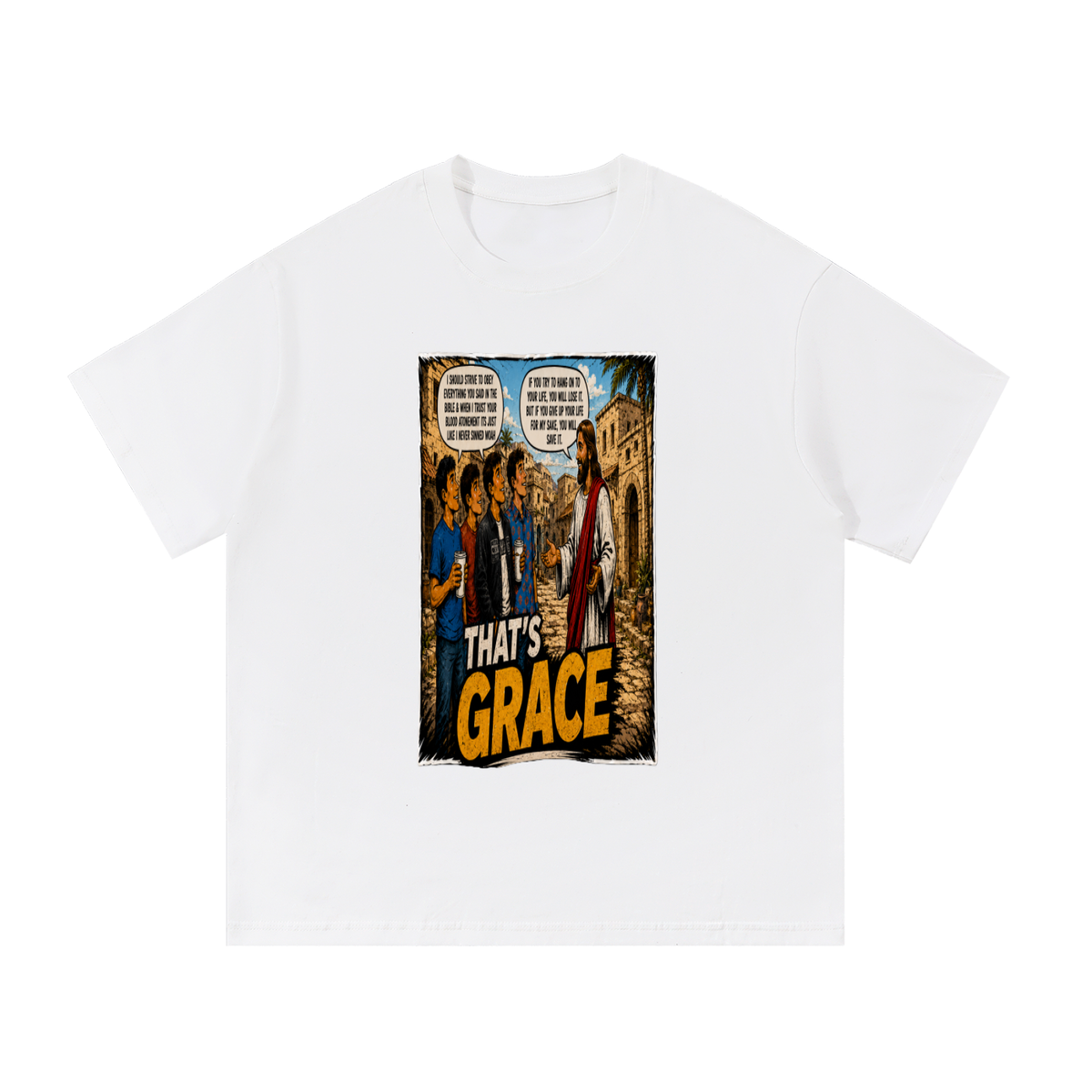 Matthew 16:25 NLT T-Shirt