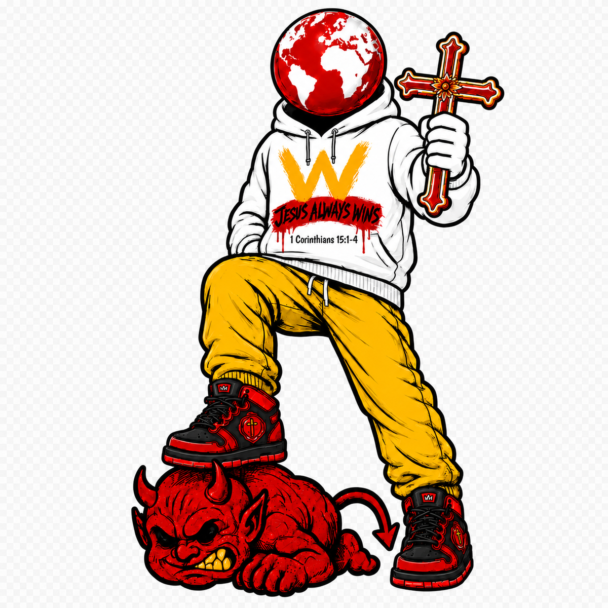 Jesus always wins T-Shirt