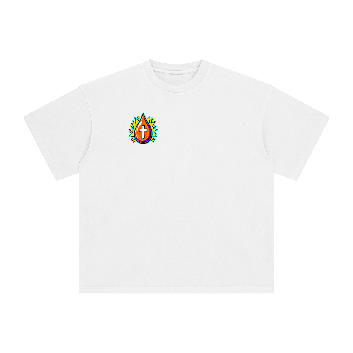 JESUS DIED ONCE BACKED UP BY Romans 6:9-10 T-Shirt