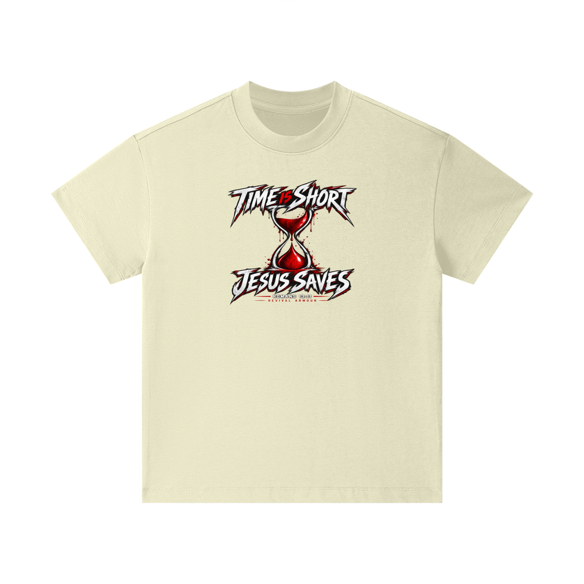 TIME IS SHORT JESUS SAVES ROMANS 13:11 REVIVAL ARMOUR Kids T-Shirt