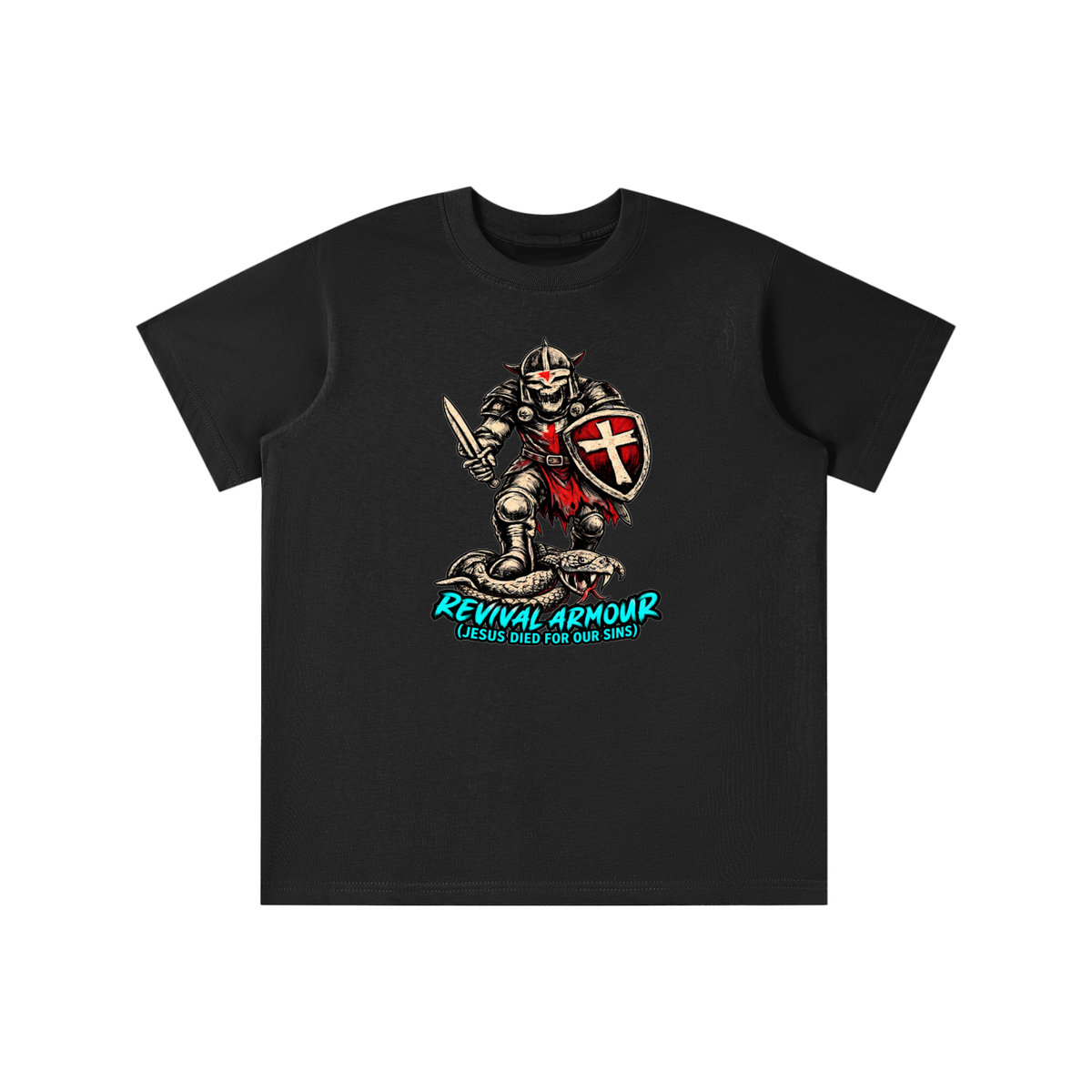 REVIVAL ARMOUR (JESUS DIED FOR OUR SINS) youth T-shirt