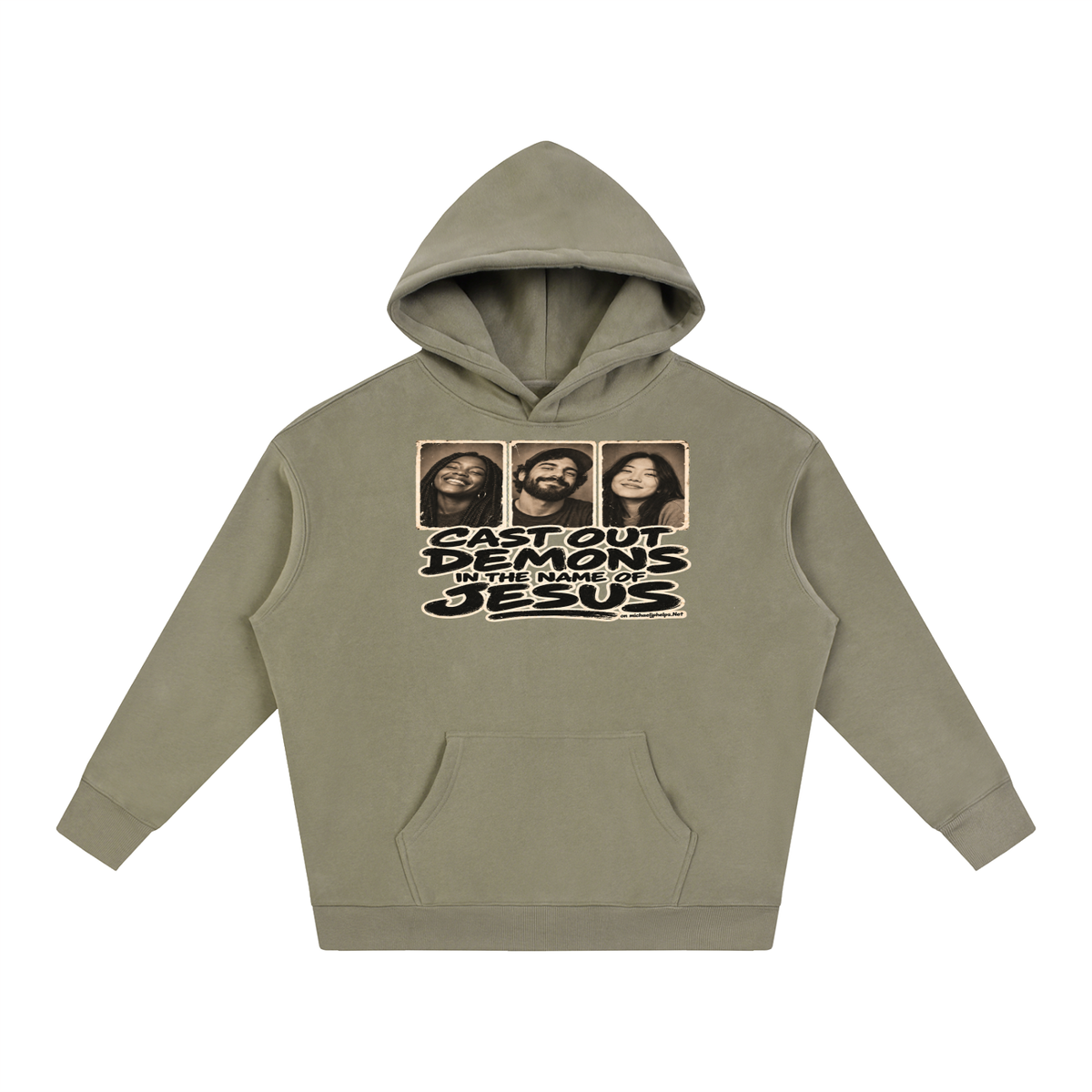 Cast out demons in the name of Jesus on Michaeljphelps.Net Hoodie