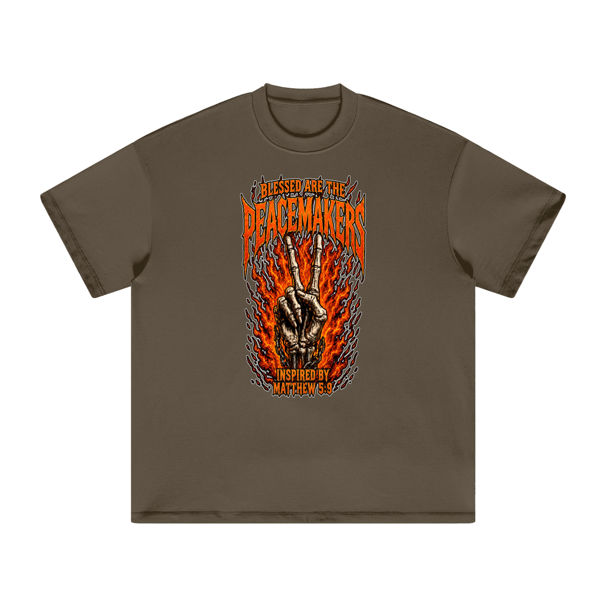 BLESSED ARE THE PEACEMAKERS INSPIRED BY MATTHEW 5:9 T-Shirt