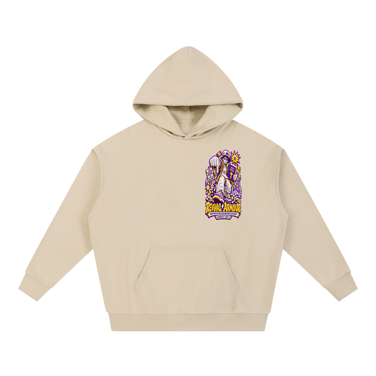 GREATER THAT IS HE WHO IS IN ME THAN WHO IS IN THE WORLD ACCORDING TO 1 JOHN 4:4 Hoodie