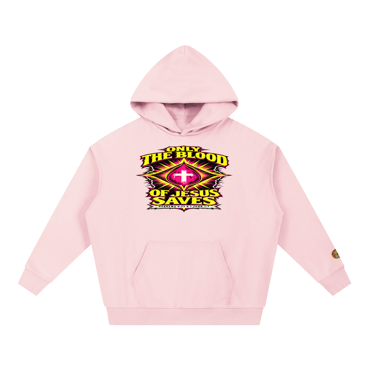 Only the blood of Jesus saves Hoodie