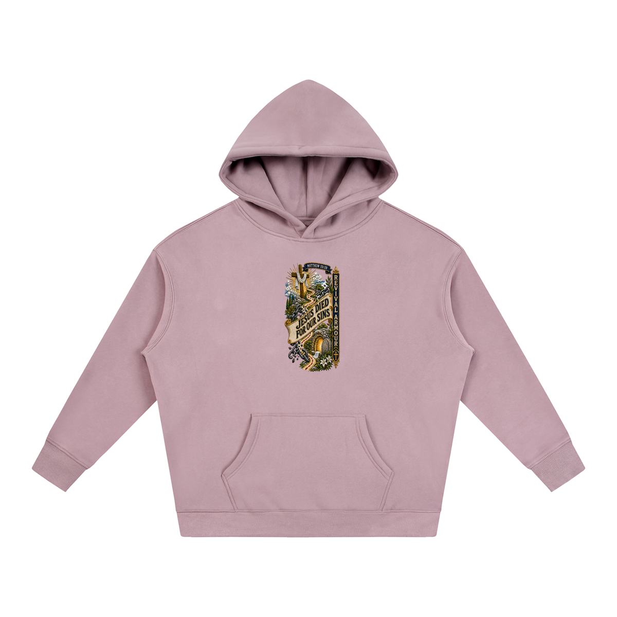 MATTHEW 20:28 Jesus died for our sins REVIVAL ARMOUR Hoodie