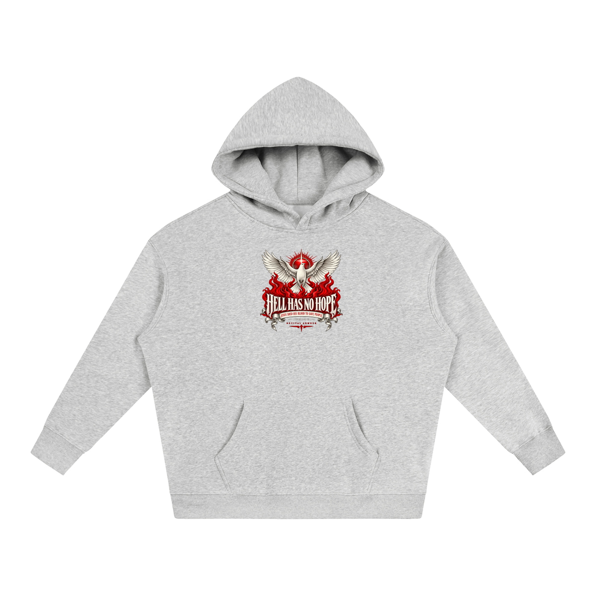 HELL HAS NO HOPE JESUS SHED HIS BLOOD TO SAVE PEOPLE Hoodie