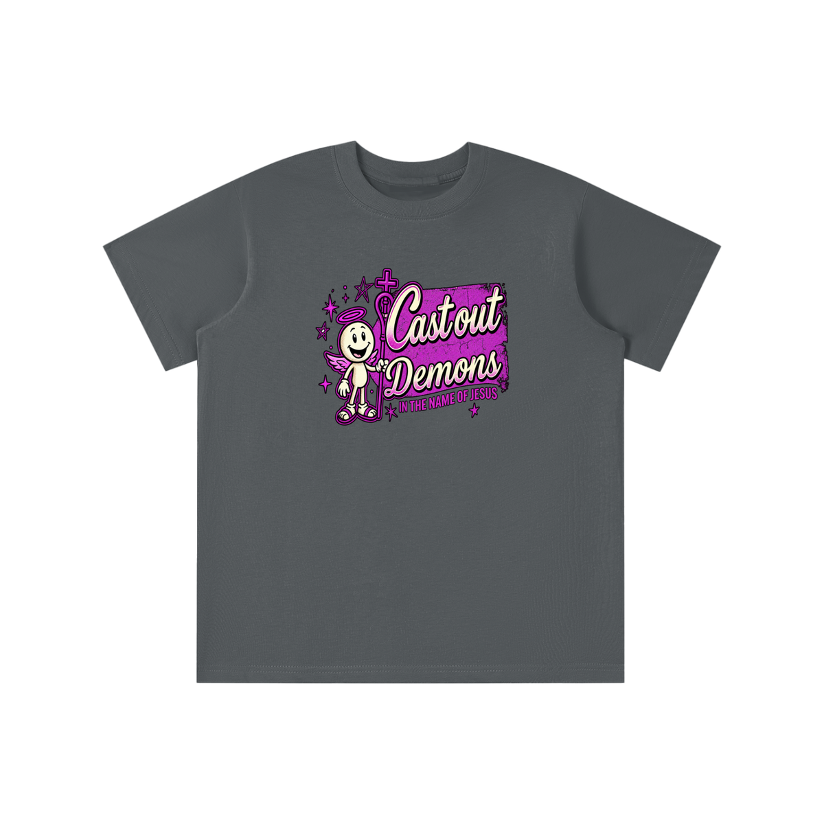 CAST OUT DEMONS IN THE NAME OF JESUS youth T-shirt