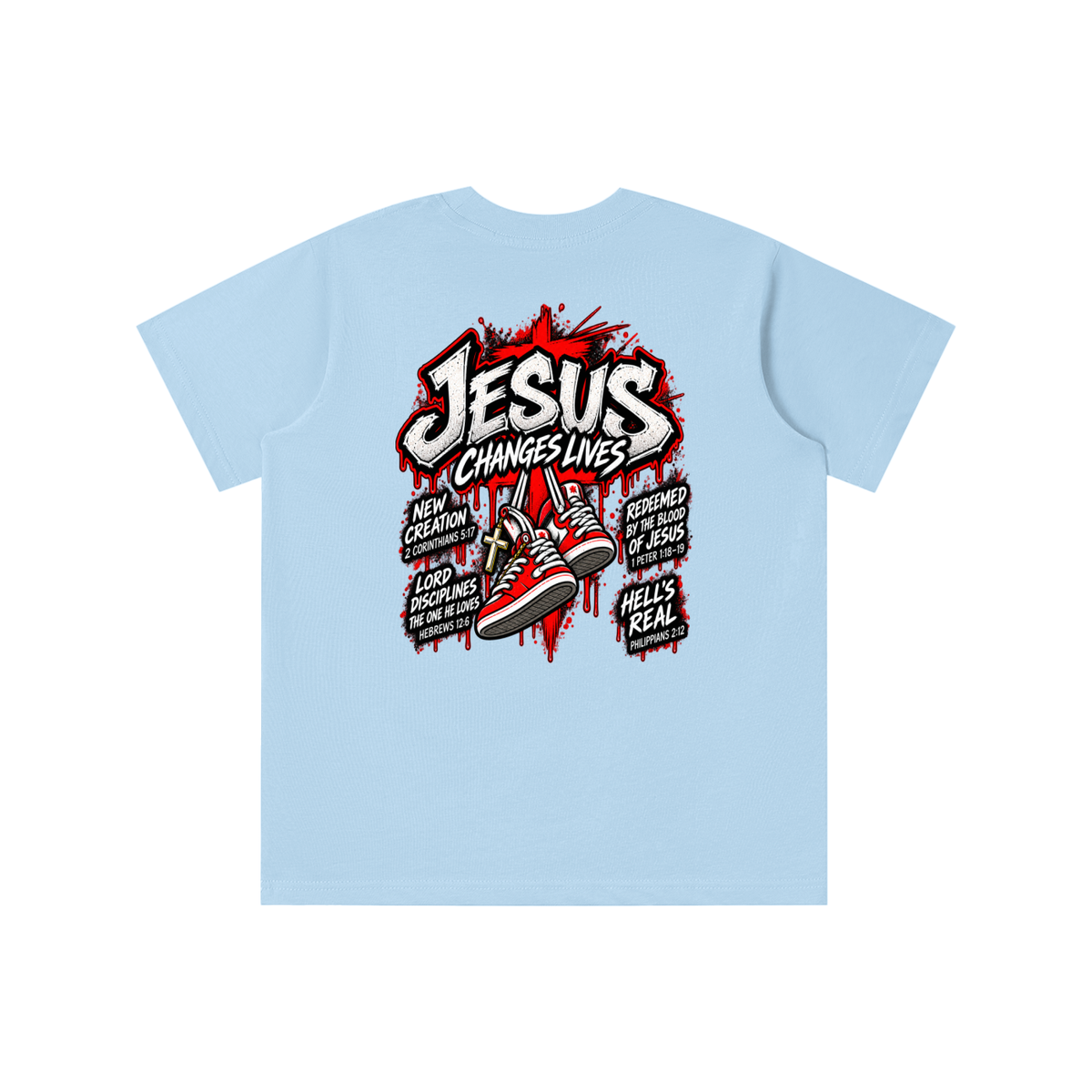 JESUS CHANGES LIVES youth T-shirt