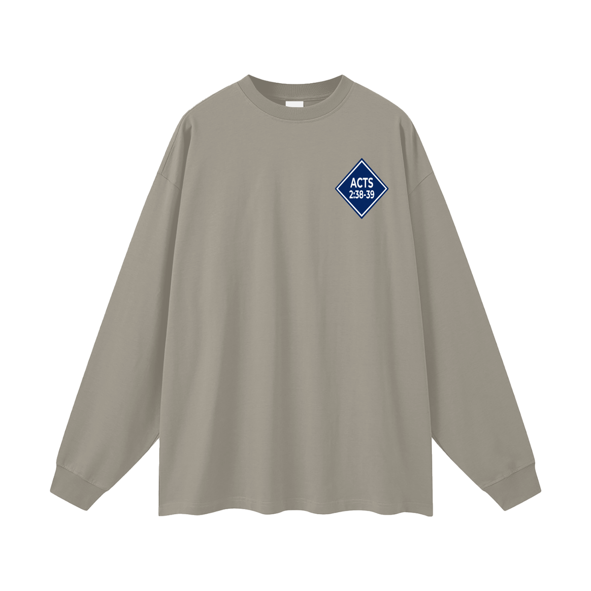 ACTS 2:38-39 Long Sleeve T-Shirt