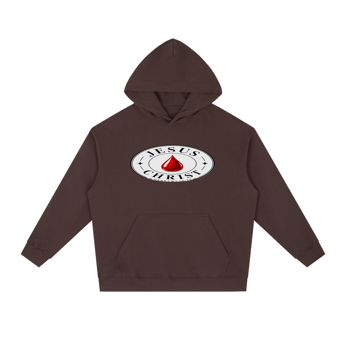 Jesus Christ blood emoji With Hebrews 10:29 Hoodie