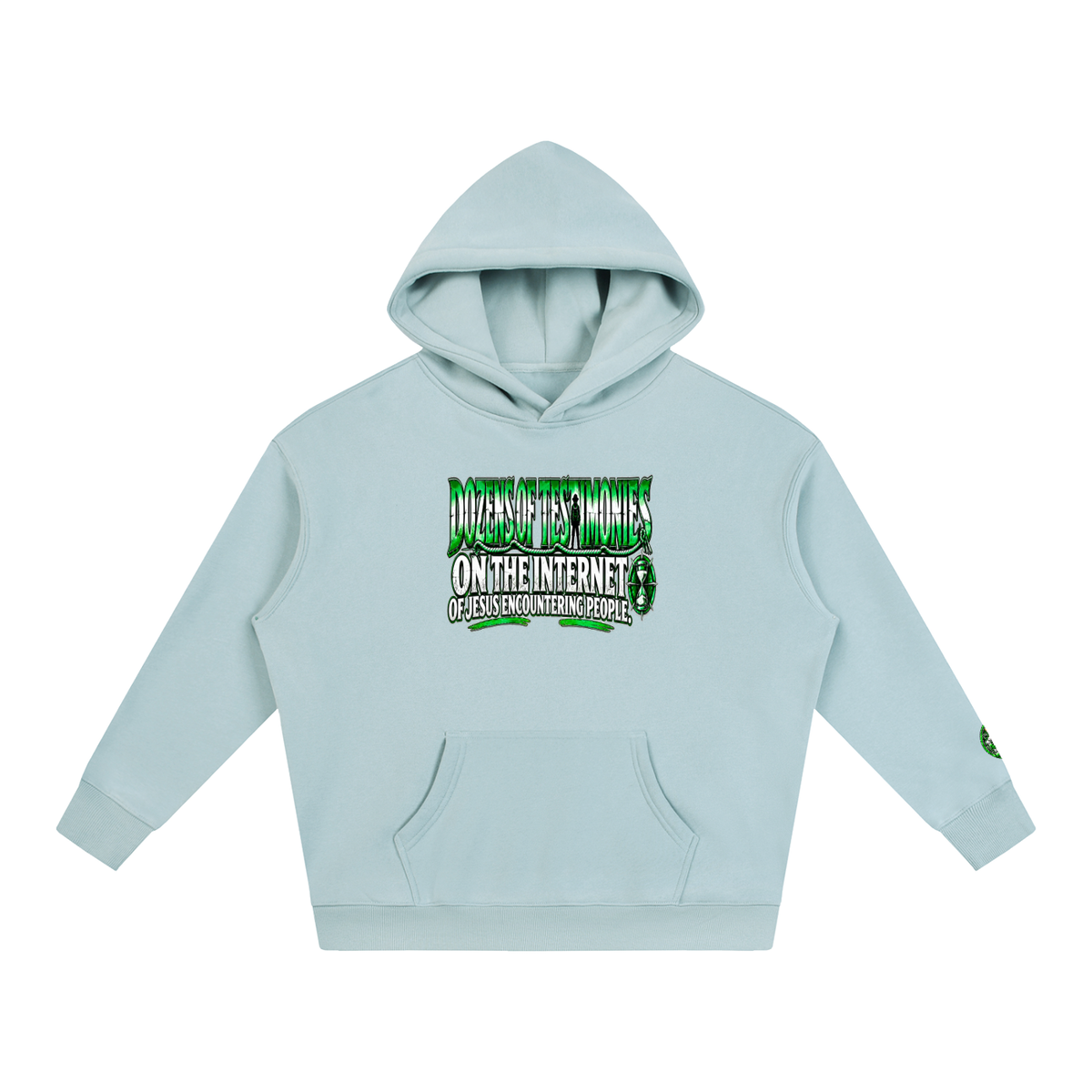 DOZENS OF TESTIMONIES ON THE INTERNET OF JESUS ENCOUNTERING PEOPLE. Hoodie