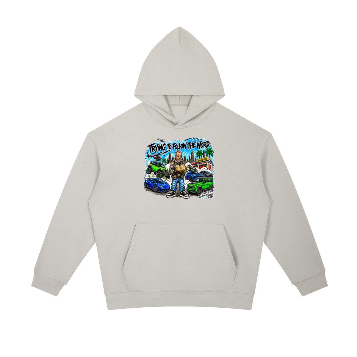 TRYING TO FOLLOW THE WORD Hoodie