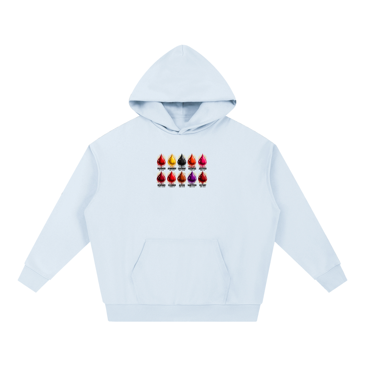 10 BLOOD LOGOS Hoodie