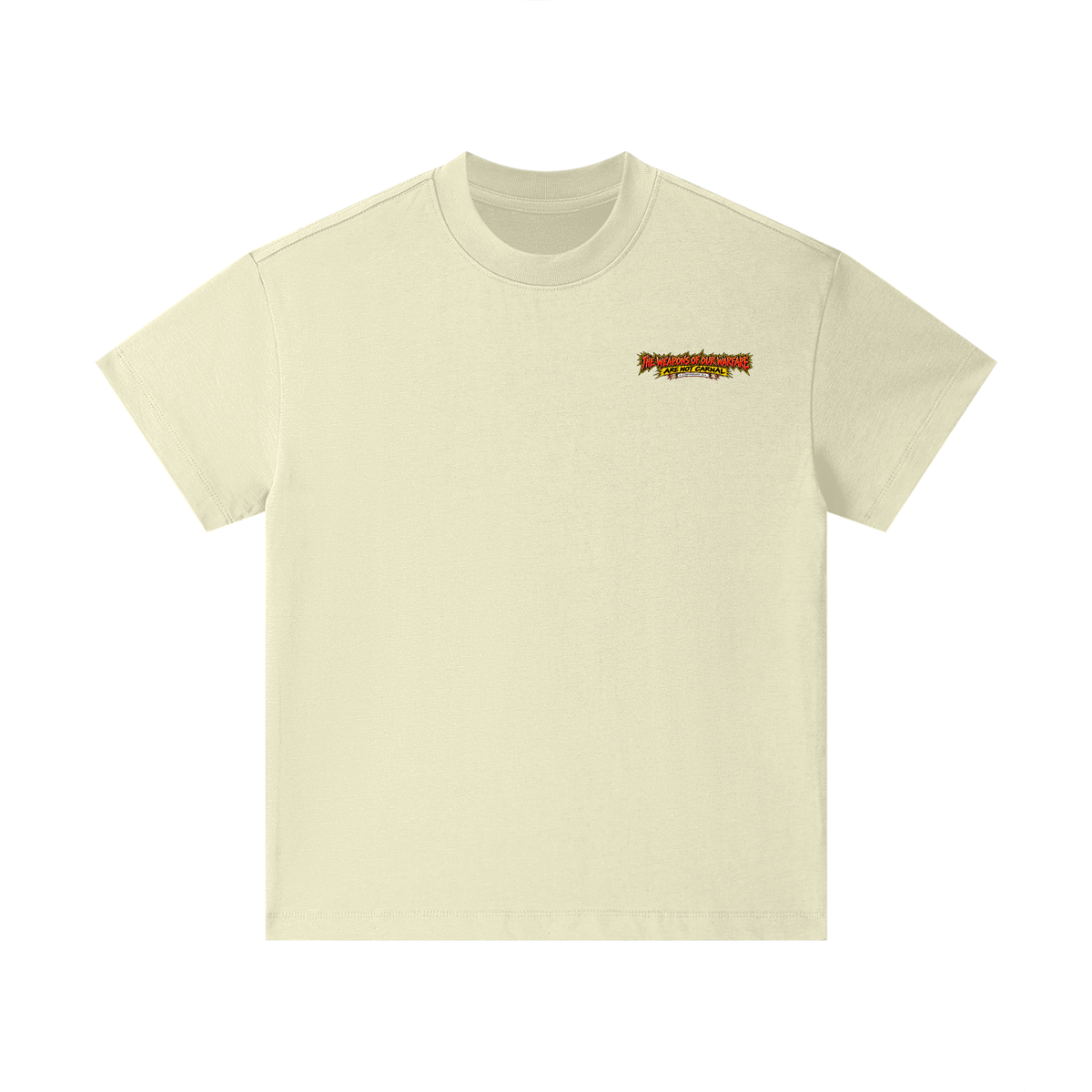 THE WEAPONS OF OUR WAREFARE ARE NOT CARNAL (2 CORINTHIANS 10:4) Kids T-Shirt