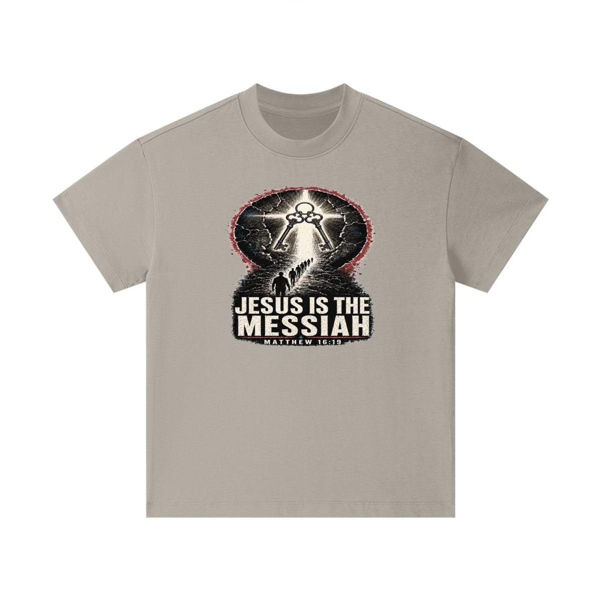 JESUS IS THE MESSIAH + MATTHEW 16:19 Kids T-Shirt